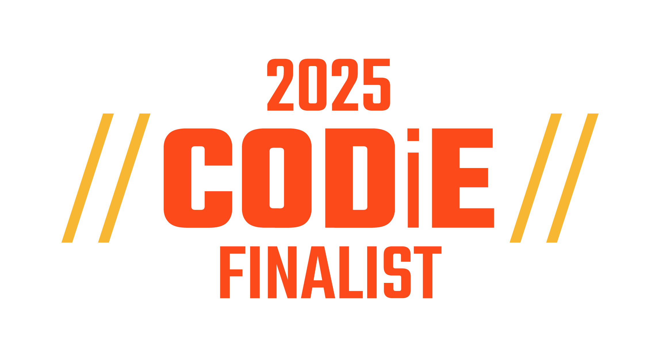 CODiE 2025 Finalist badge - Best Financial & Market Data Solution